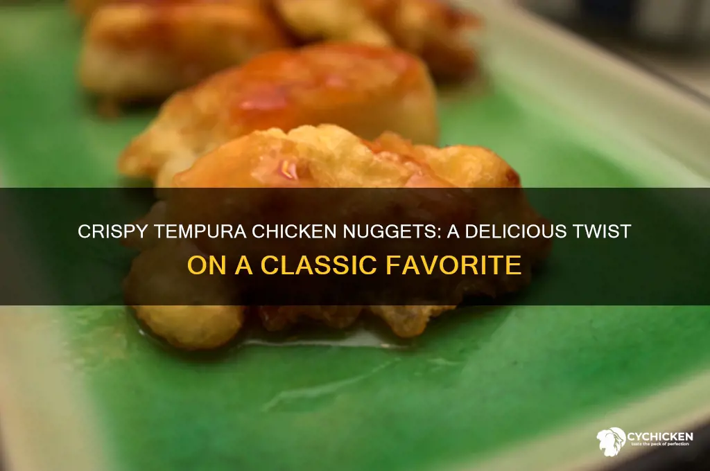 what are tempura chicken nuggets