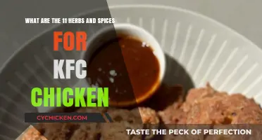 Secret Herbs and Spices Behind KFC Chicken