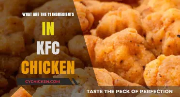 Unveiling KFC's Secret: The 11 Ingredients in Their Famous Chicken