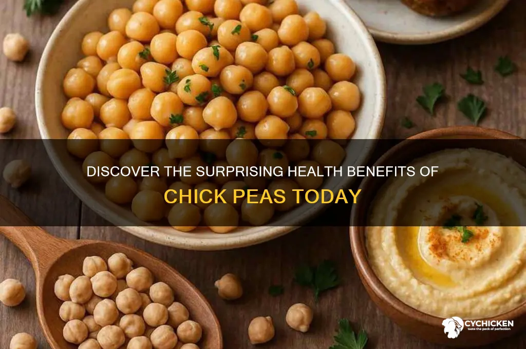 what are the benefits of chick peas