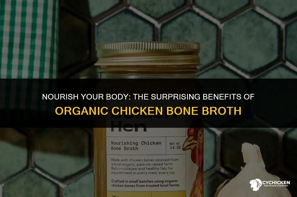 what are the benefits of drinking organic chicken bone broth