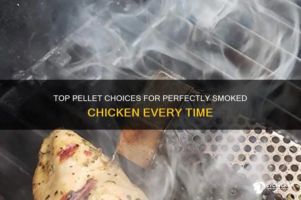 what are the best pellets for smoking chicken