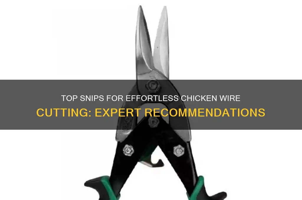 what are the best snips for chicken wire
