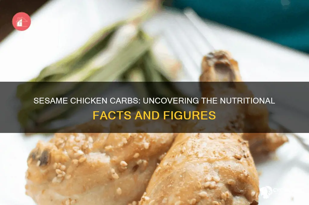 what are the carbs on sesame chicken