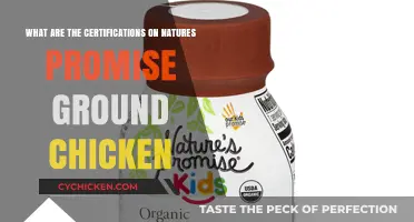 Ground Chicken Certifications: Nature's Promise Quality Assurance