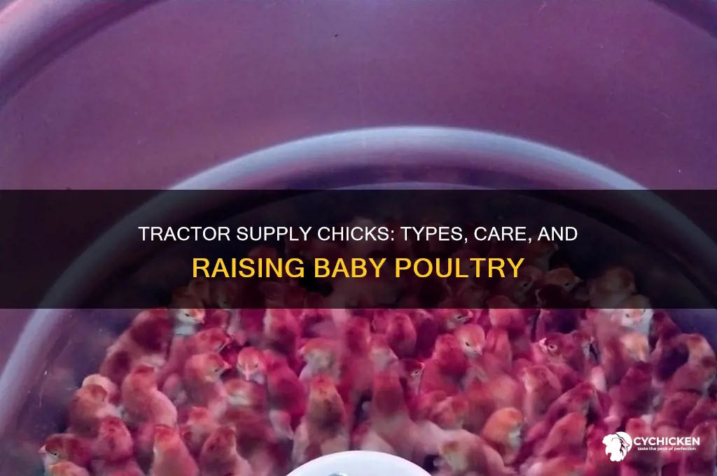what are the chicks from tractor supply