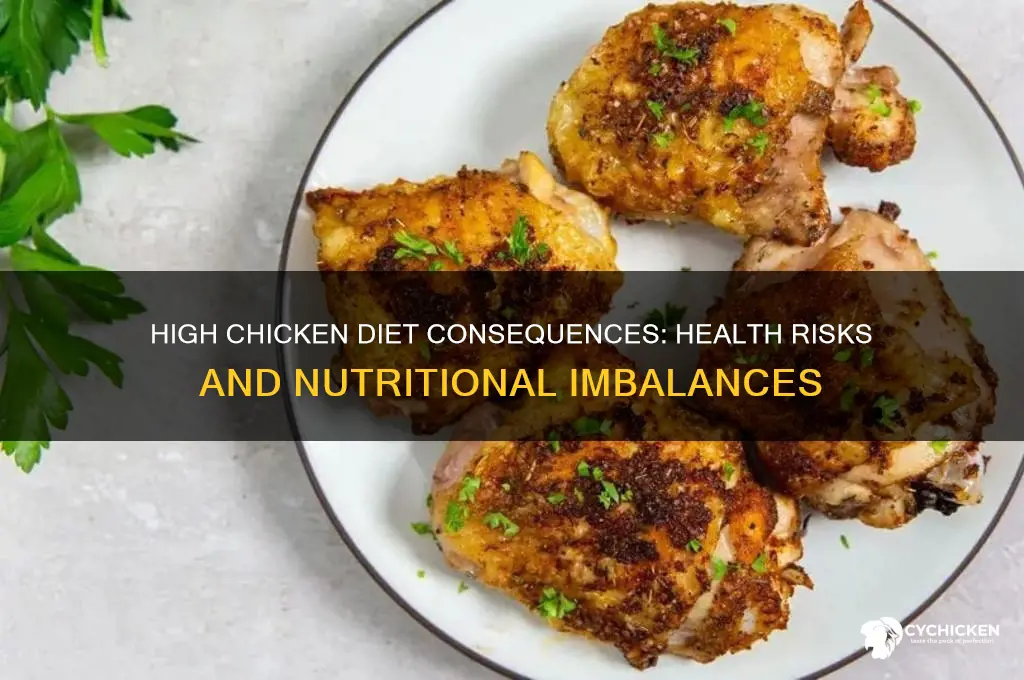 what are the consequences of high chicken diet