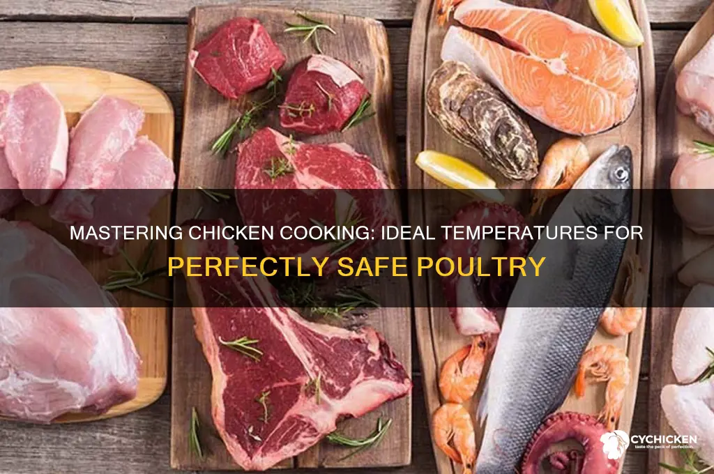 what are the correct temps for chicken