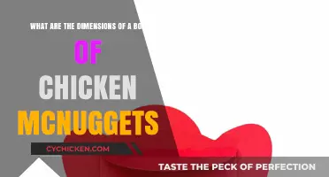 Chicken McNuggets Box Dimensions: How Big is Too Big?