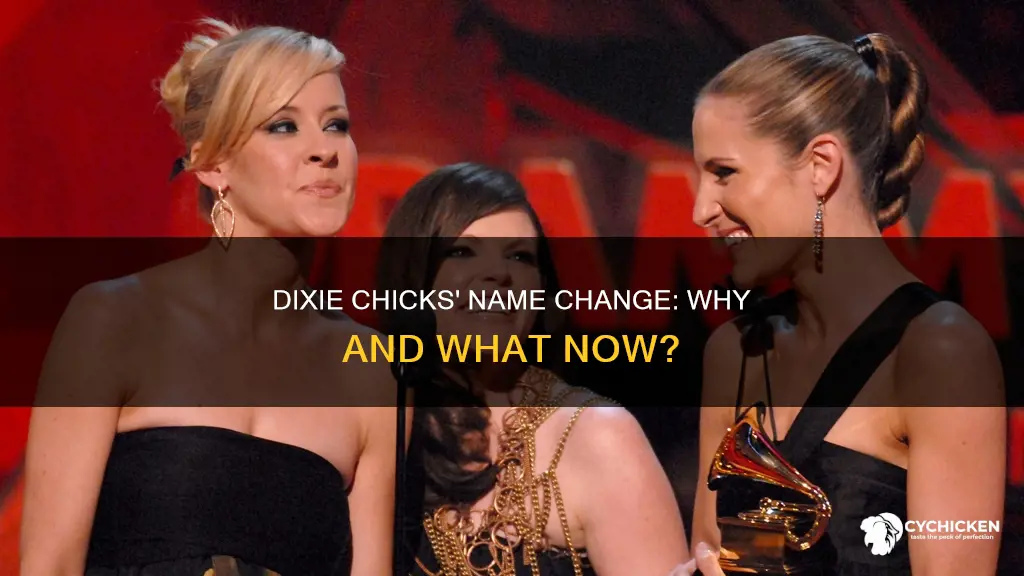 what are the dixie chicks change their name to