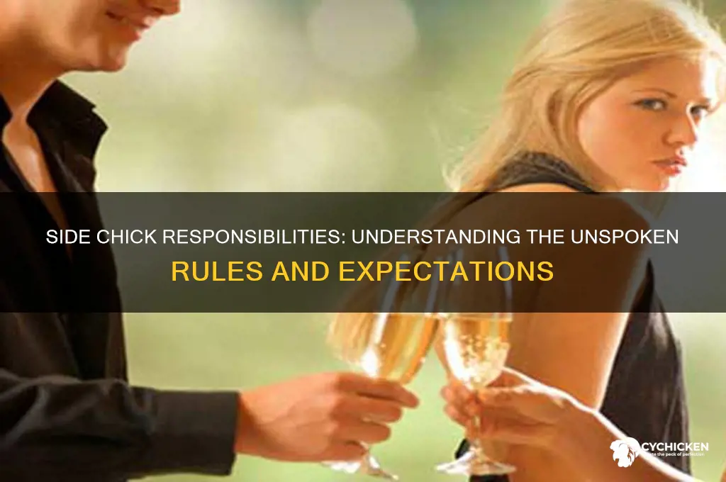 what are the duties of a side chick