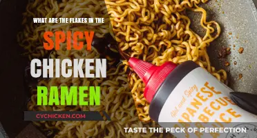 Spicy Chicken Ramen: Mystery of the Red Flakes