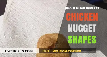 Unveiling the Mystery: McDonald's Chicken Nugget Shapes Explained