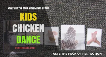 Chicken Dance Steps: Four Fun Movements for Kids