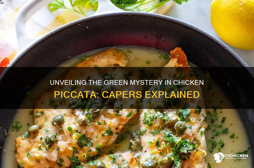 what are the green things in chicken piccata
