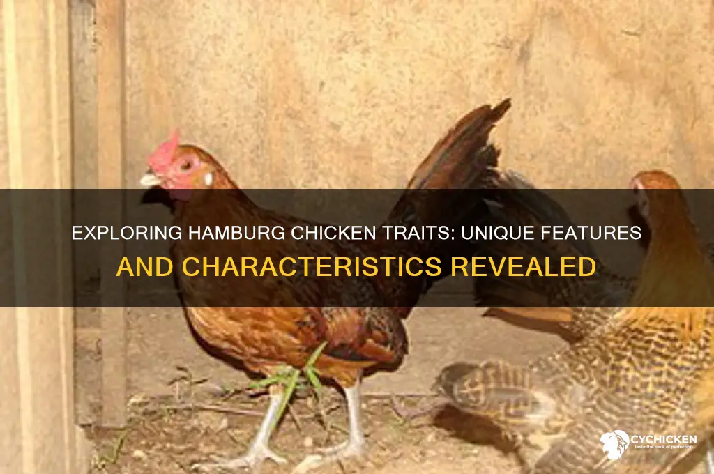 what are the hamburg the chicken characteristics