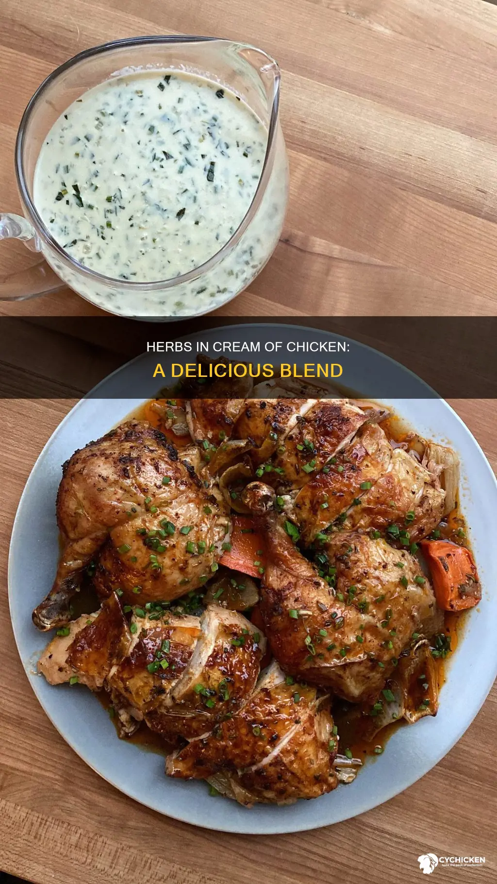 what are the herbs in cream of chicken with herbs