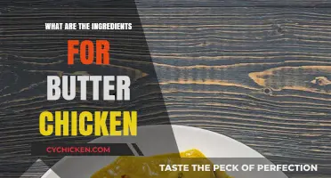 Discover the Essential Ingredients for Perfect Butter Chicken