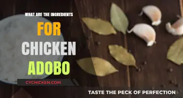 Discover the Essential Ingredients for Authentic Filipino Chicken Adobo