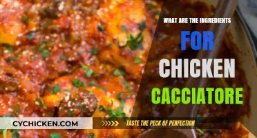 Discover the Essential Ingredients for Authentic Chicken Cacciatore
