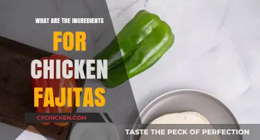 Sizzling Chicken Fajitas: Essential Ingredients for a Flavorful Fiesta