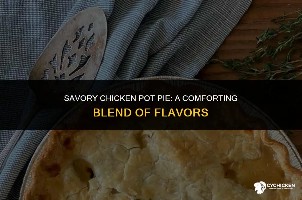 what are the ingredients for chicken pot pie