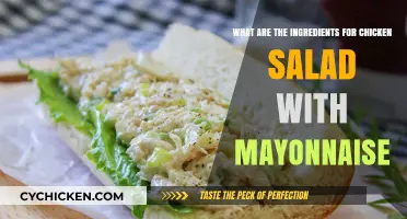 Creamy Chicken Salad Delight: A Simple Recipe with Mayonnaise