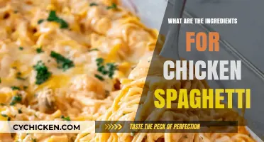 Delicious Chicken Spaghetti: Essential Ingredients for a Perfect Dish
