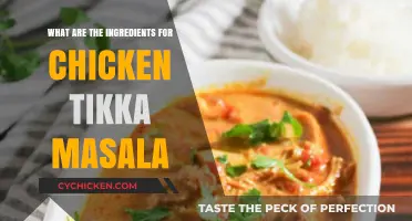 Discover the Essential Ingredients for Authentic Chicken Tikka Masala