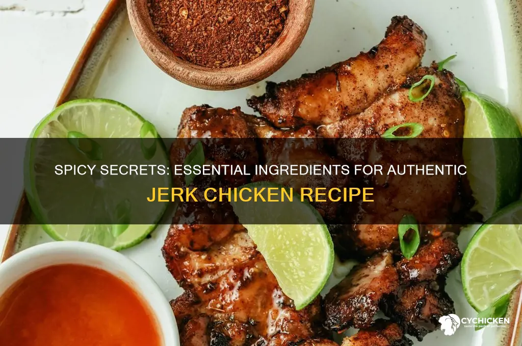what are the ingredients for jerk chicken