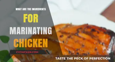 Perfect Chicken Marinade: Essential Ingredients for Flavorful, Tender Results