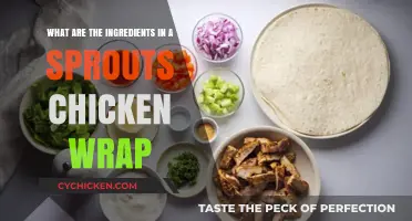 Healthy Chicken Wrap: Sprouts' Secret Ingredients