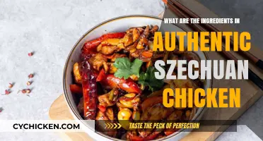 Authentic Szechuan Chicken: Unveiling the Essential Ingredients and Flavors