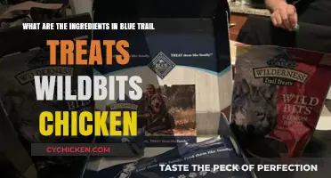 Chicken Treats: Ingredients in Blue Trail Wildbits
