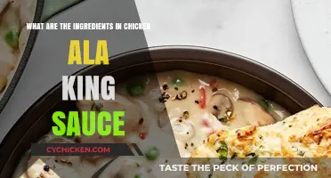 Discover the Rich Ingredients in Chicken Ala King Sauce