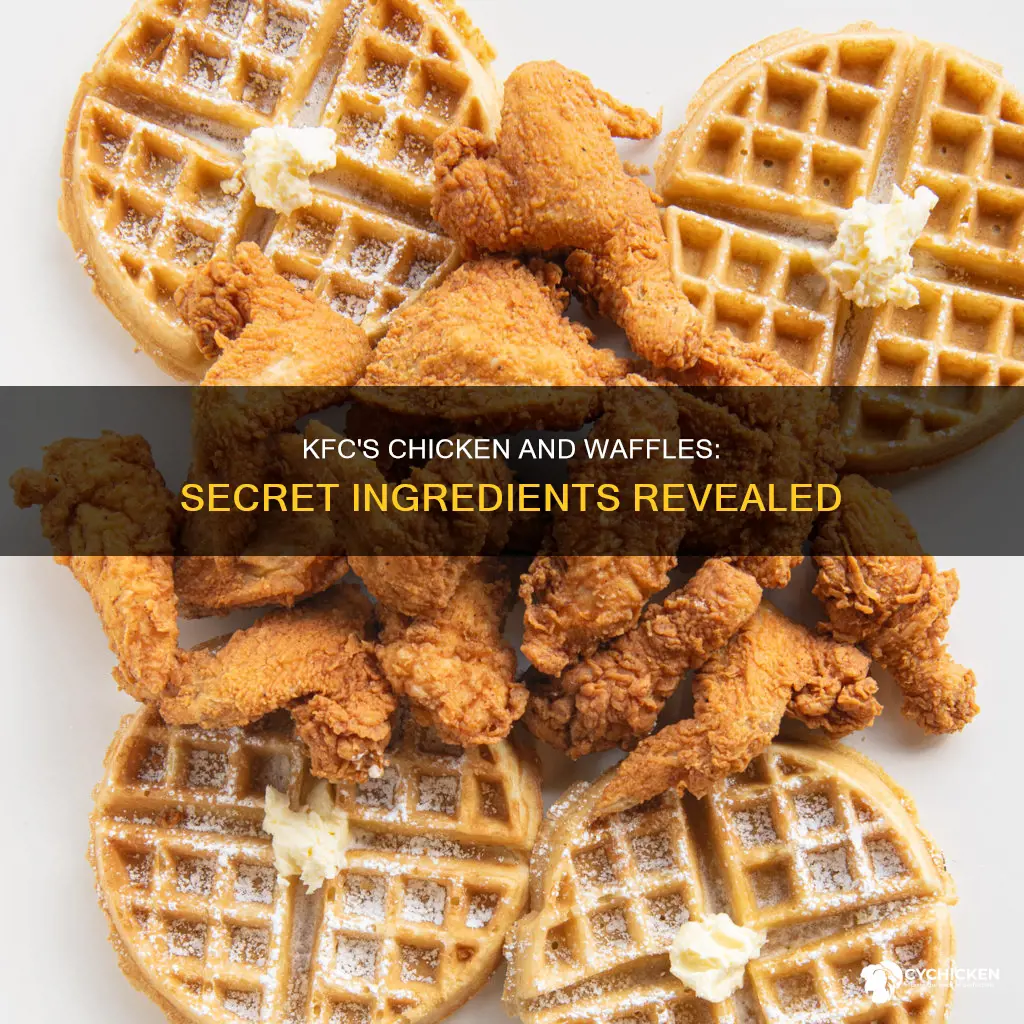 what are the ingredients in chicken and waffles at kfc