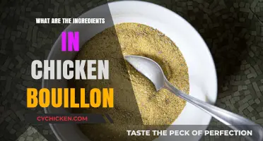 Discover the Key Ingredients in Chicken Bouillon: A Flavorful Breakdown