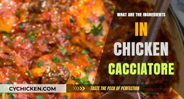 Discover the Flavorful Ingredients in Authentic Chicken Cacciatore Recipe