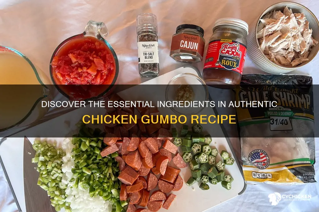 what are the ingredients in chicken gumbo