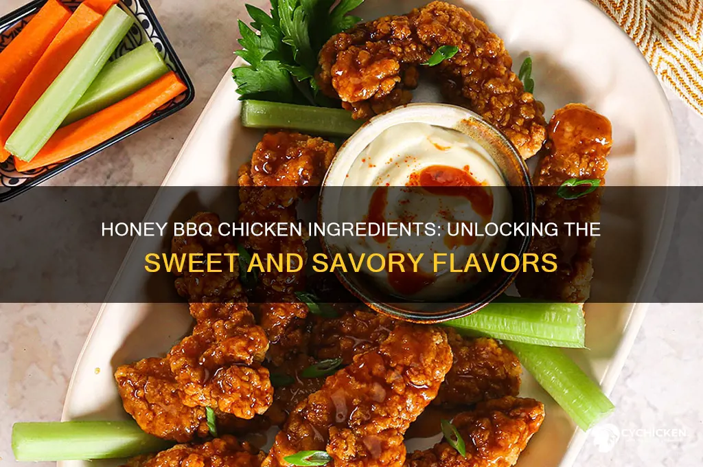 what are the ingredients in honey barbecue chicken