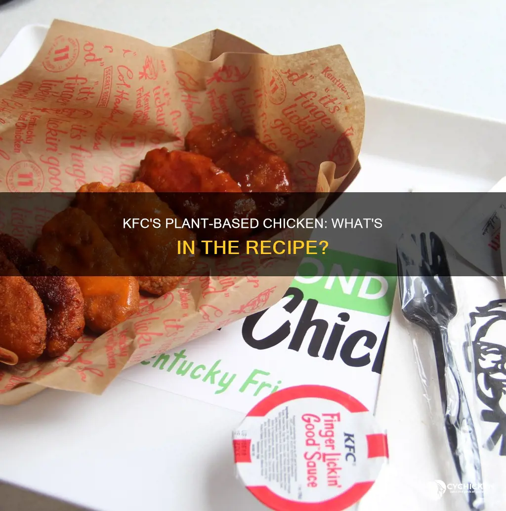 what are the ingredients in kfc plant based chicken