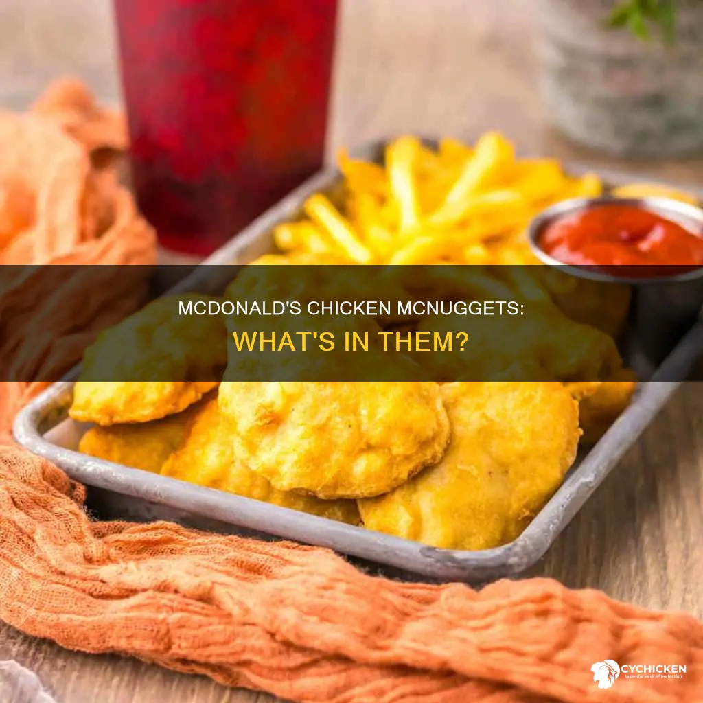 what are the ingredients in mcdonald