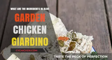 Explore Chicken Giardino: Olive Garden's Secret Ingredients