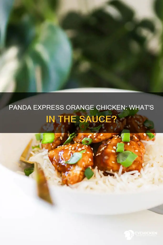 what are the ingredients in panda express orange chicken