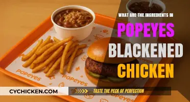 Popeyes Blackened Chicken Ingredients: Unveiling the Spicy, Flavorful Secrets