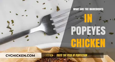 Popeyes Chicken Ingredients: Unveiling the Secret Recipe's Flavorful Components