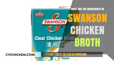 Unveiling Swanson Chicken Broth: A Comprehensive Ingredient Breakdown