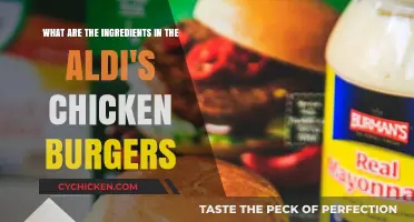 Aldi's Chicken Burger Ingredients: What's Inside?