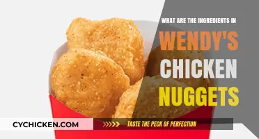Wendy's Chicken Nuggets: Unveiling the Secret Ingredients Inside