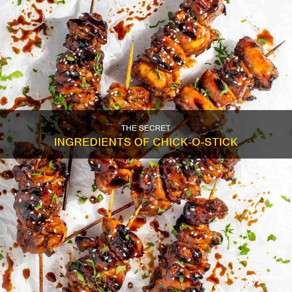 what are the ingredients of a chick o stick
